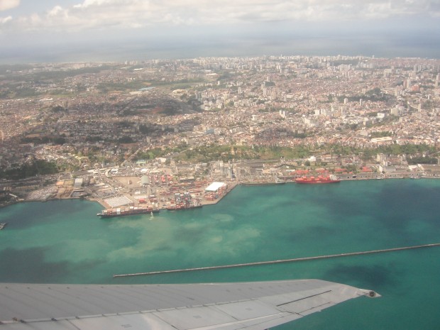 バイーアの町並み - The view of Bahia from plane