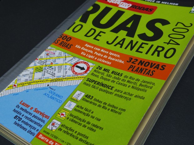 リオデジャネイロのバス路線ガイドブック『RUAS RIO DE JANEIRO』 - Bus Guidebook of Rio de Janeiro, RUAS RIO DE JANEIRO