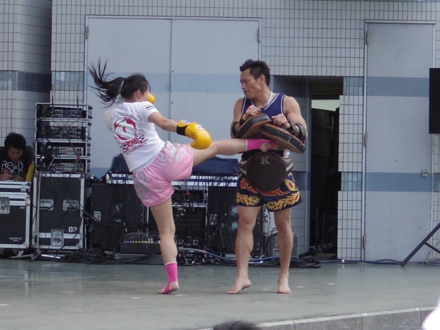 ムエタイ演舞、タイフェスティバル 2012 - Muay Thai, Thai Festival 2012