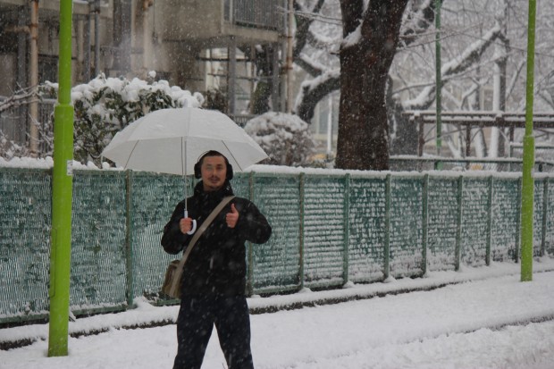 ヤスと東京の雪 - Yasu and Snow in Tokyo